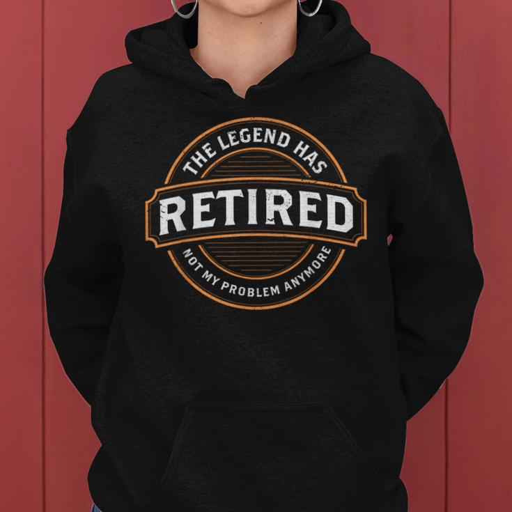 The Legend Has Retired 2023 Men & Women Retirement Women Hoodie