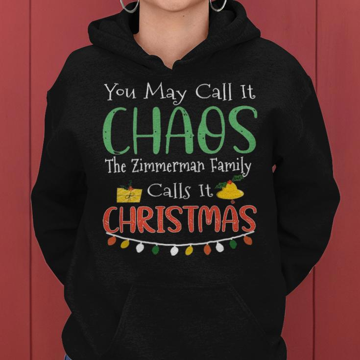 The Zimmerman Family Name Gift Christmas The Zimmerman Family Women Hoodie