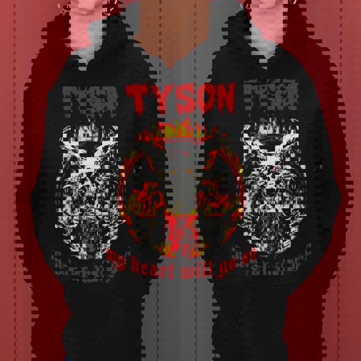 Tyson Name Gift Tyson Name Halloween Gift V2 Women Hoodie