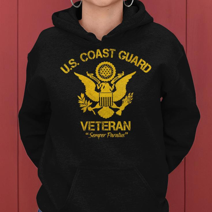Us Coast Guard Veteran Eagle Vintage Veterans Day Mens Gift For Womens Women Hoodie