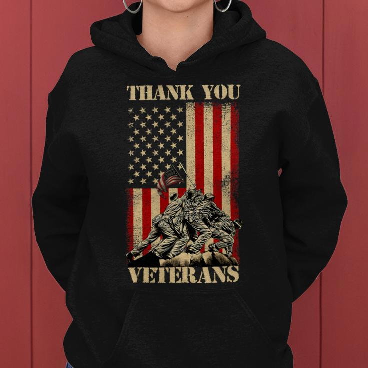 Veteran Vets Thank You Veterans Shirts Proud Veteran Day Dad Grandpa 341 Veterans Women Hoodie