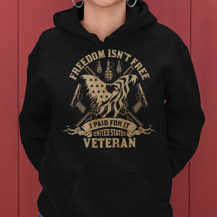 Veteran Vets Us Army Veteran 2 Veterans Women Hoodie