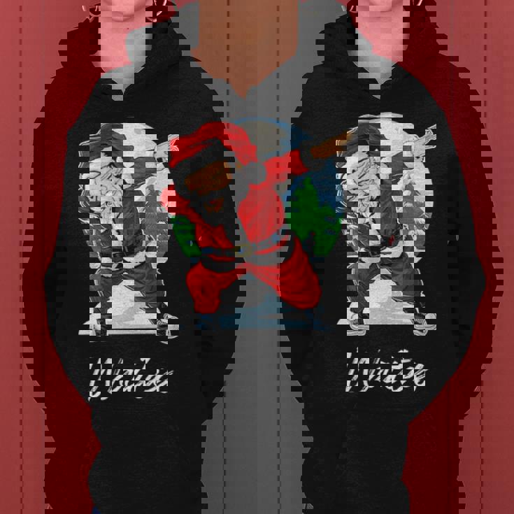 Waites Name Gift Santa Waites Women Hoodie