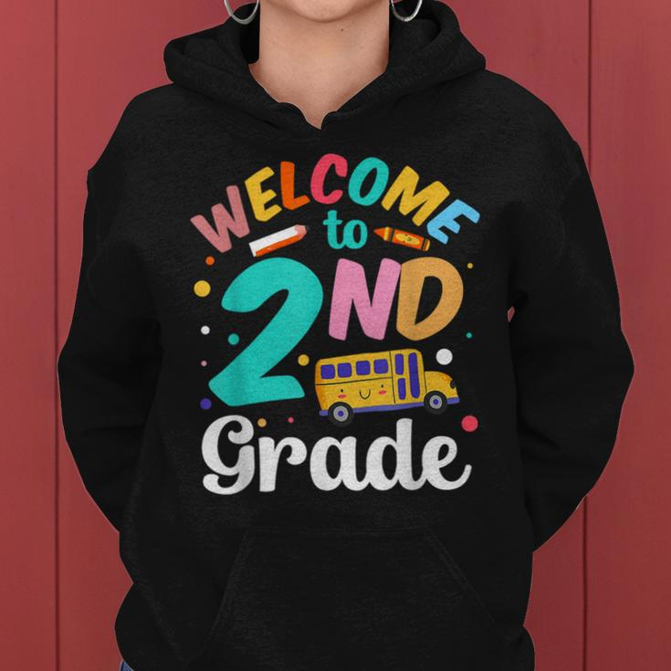 Welcome To 2Nd Grade Second School Grader Teacher Women Hoodie