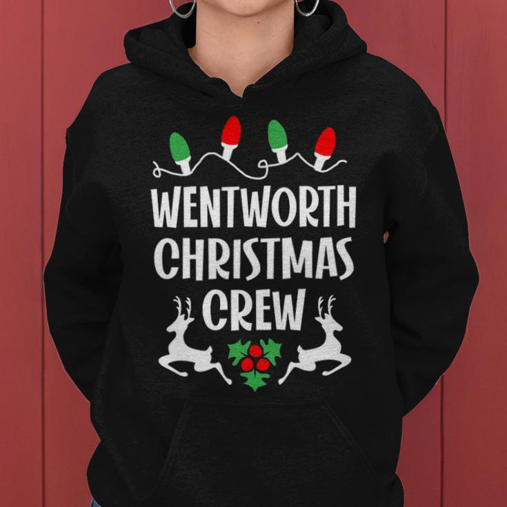 Wentworth Name Gift Christmas Crew Wentworth Women Hoodie