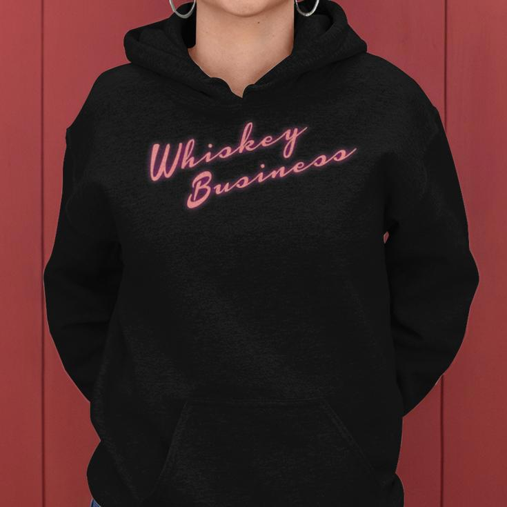 Whiskey Business 80'S Throwback Women Hoodie
