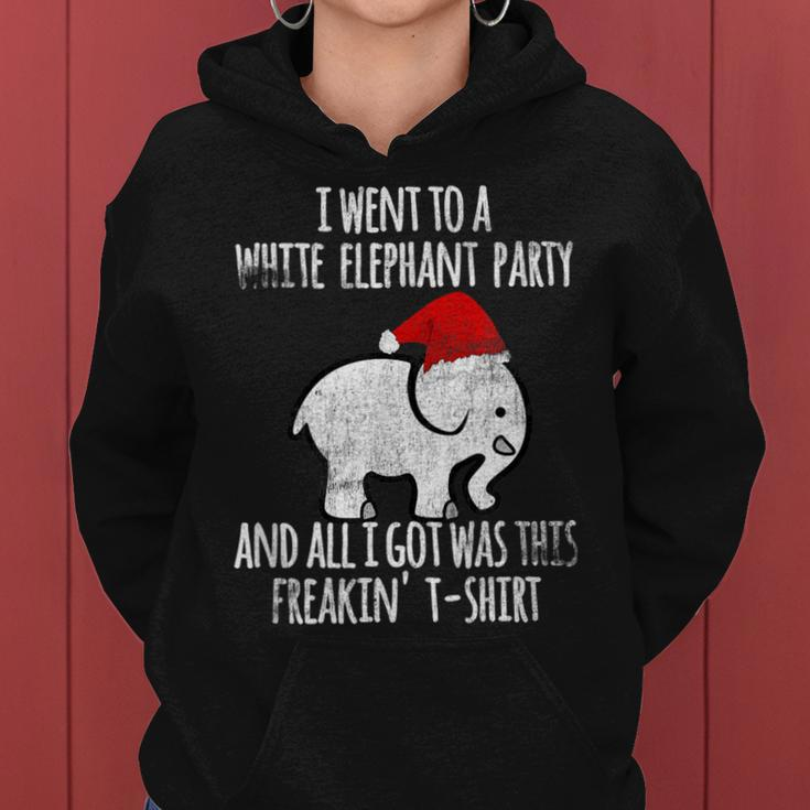 White Elephant Christmas Fun Gift Exchange Contest Women Hoodie