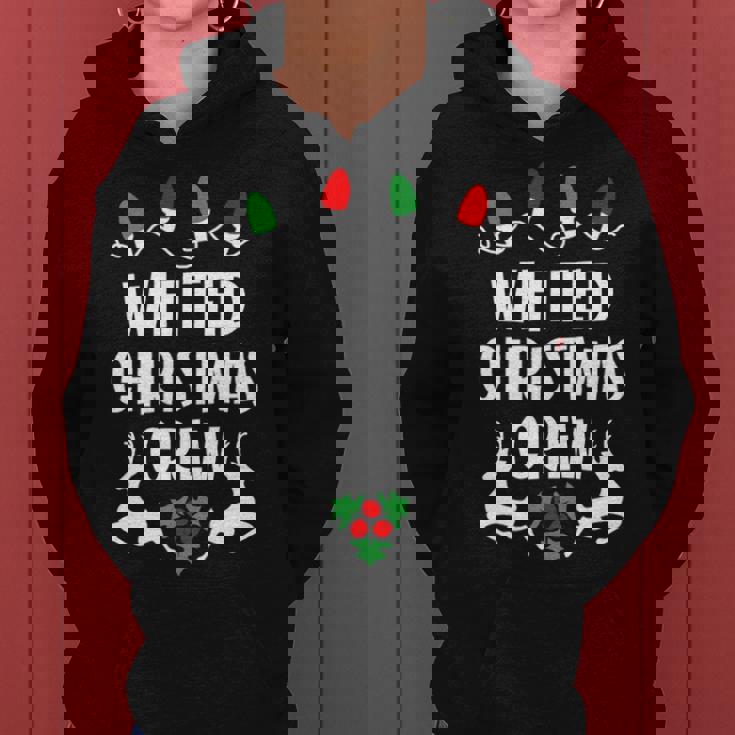 Whited Name Gift Christmas Crew Whited Women Hoodie