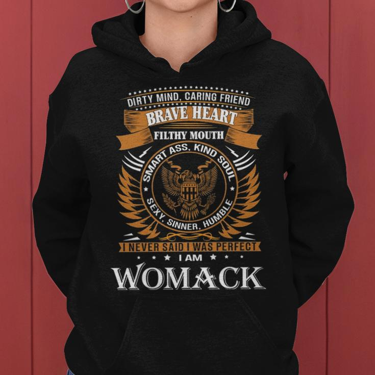 Womack Name Gift Womack Brave Heart V2 Women Hoodie