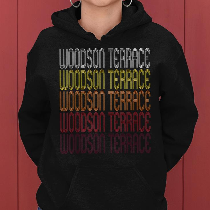 Woodson Terrace Mo Vintage Style Missouri Women Hoodie