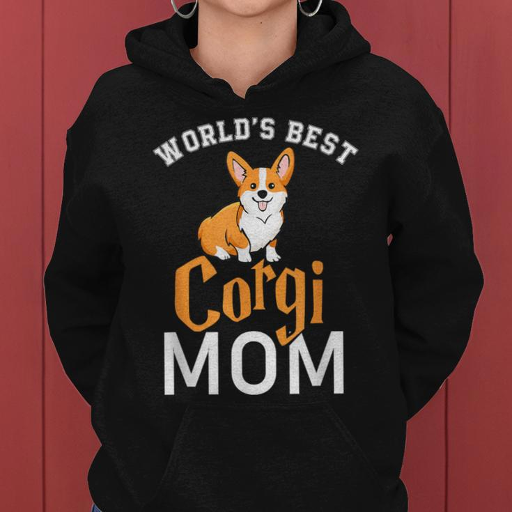 World's Best Corgi Mom Dog Best Dog Mom Ever Women Hoodie