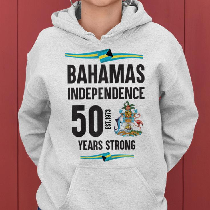 Bahamas Independence 50Th Celebration Souvenir Gift For Womens Bahamas Funny Gifts Women Hoodie