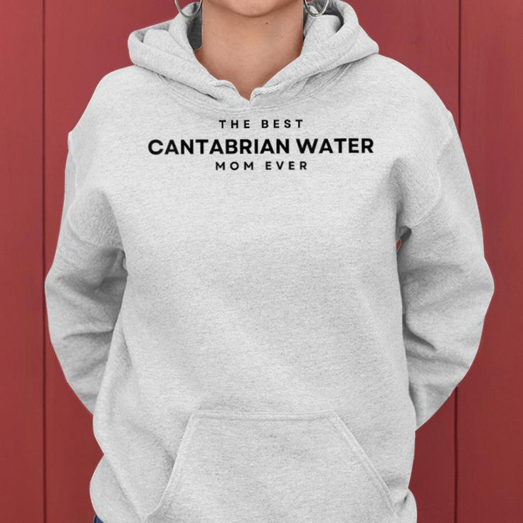 The Best Cantabrian Water Mom Ever Cantabrian Water Dog Mom Women Hoodie