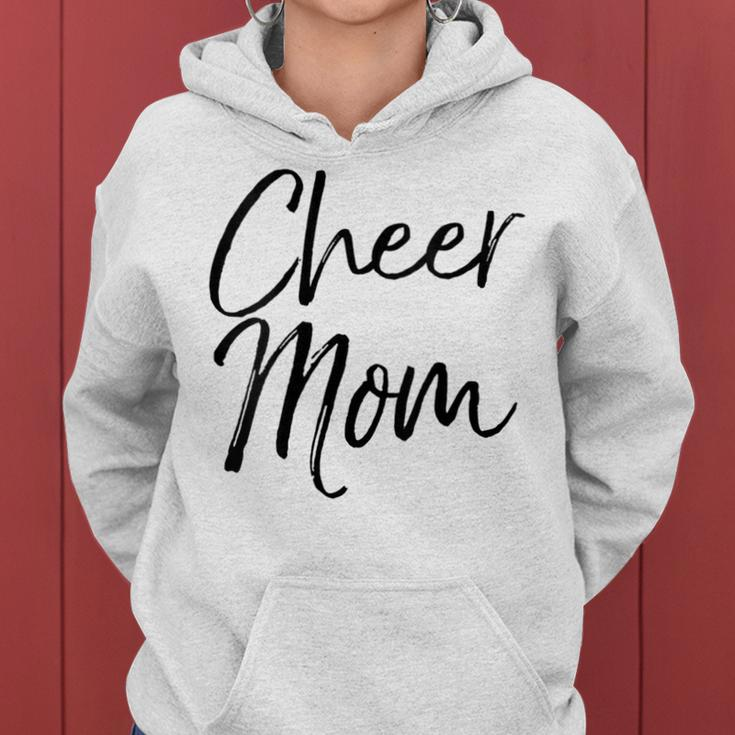 Cute Cheerleader Mother Apparel For Cheer Mom Women Hoodie