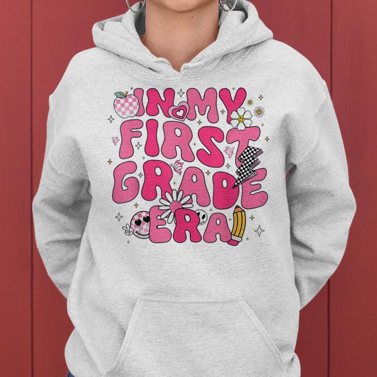 In My First Grade Era Girl Back To School 1St Grade Teacher Women Hoodie