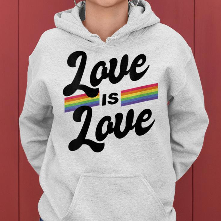 Gay Pride Lgbt Love Is Love Lgbt Gay Lesbian Pride Women Hoodie
