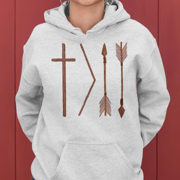 God Is Greater Than Our Highs And Our Lows ChristianWomen Hoodie