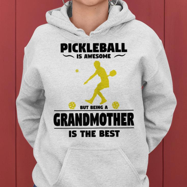 Pickleball - For Proud Grandmothers Grandma Pickleball Women Hoodie