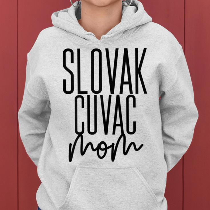 Slovak Cuvac Mom Cute Dog I Love My Slovak Cuvac Women Hoodie