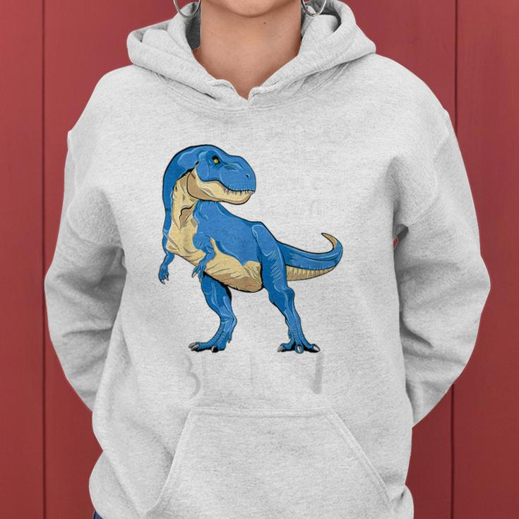In A World Where You Can Be Anything Be Kind DinosaurRex Women Hoodie