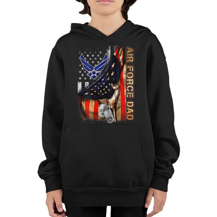 Air Force Dad Air Force Graduation Military Dad Gift  Youth Hoodie