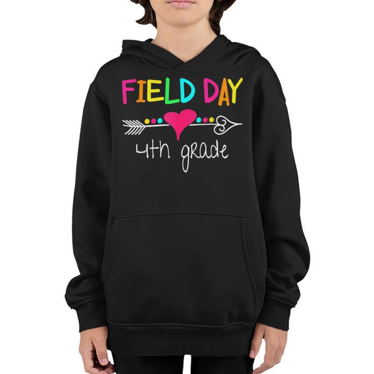 Field Day 2023 4Th Fourth Grade Let The Games Begin Teachers  Games Funny Gifts Youth Hoodie