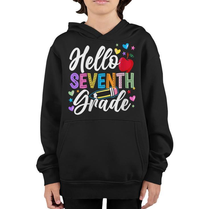 First Day Of 7Th Grade Outfit Cute Back To School 7Th Grade Youth Hoodie