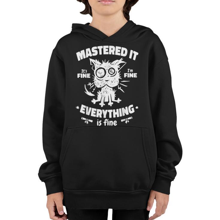 Graduate Master Degree Graduation Funny Masters Mastered It Youth Hoodie