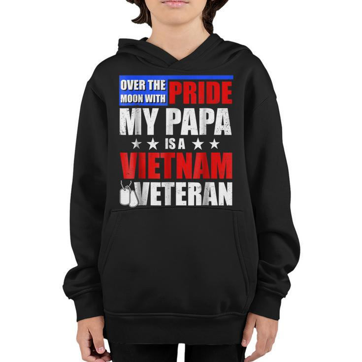 My Papa Is A Vietnam Veteran  Gift For Kids Youth Hoodie