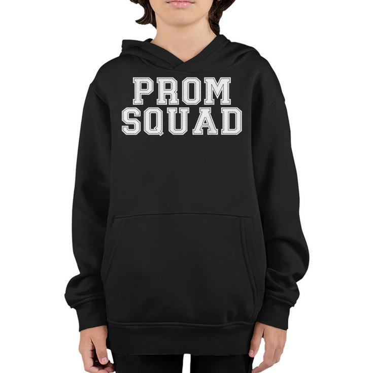 Prom Squad 2023 Vintage Prom Graduation Matching Group Youth Hoodie