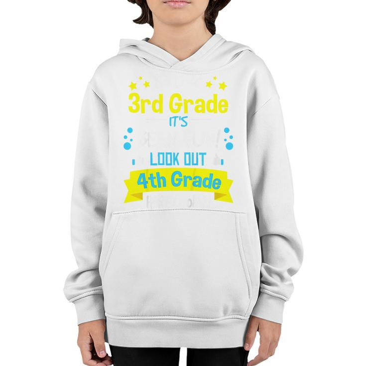 Kids So Long 3Rd Grade Here I Come Graduation 4Th Grader 2023  3Rd Grade Funny Gifts Youth Hoodie