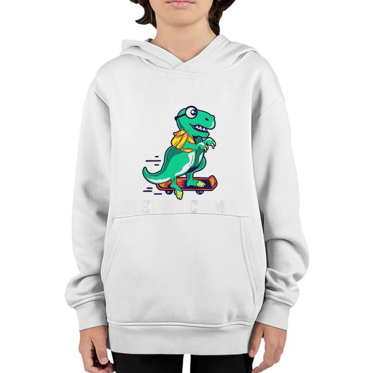 Kids Watch Out 2Nd Grade Here I Come Back To School  Youth Hoodie