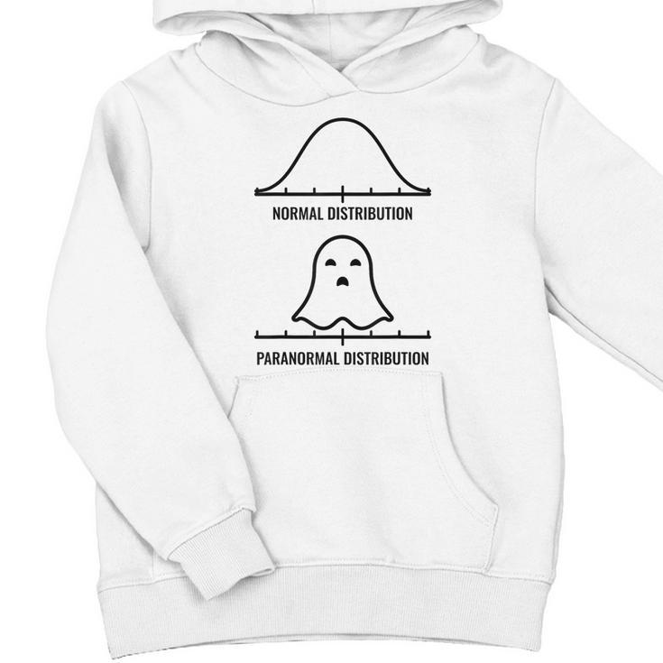 Normal Paranormal Distribution School Psychologist Halloween Youth Hoodie