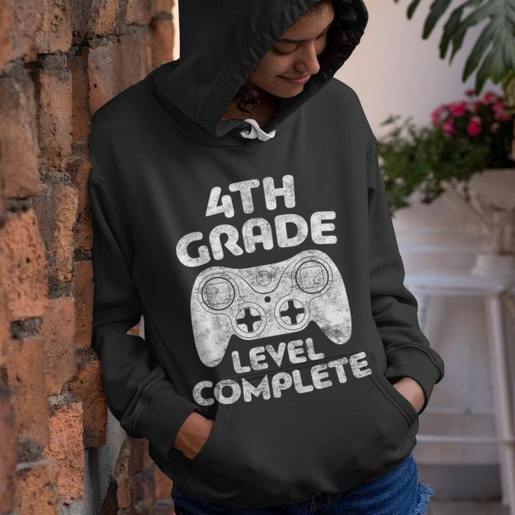 4Th Grade Level Complete Fourth Grade Graduation Youth Hoodie