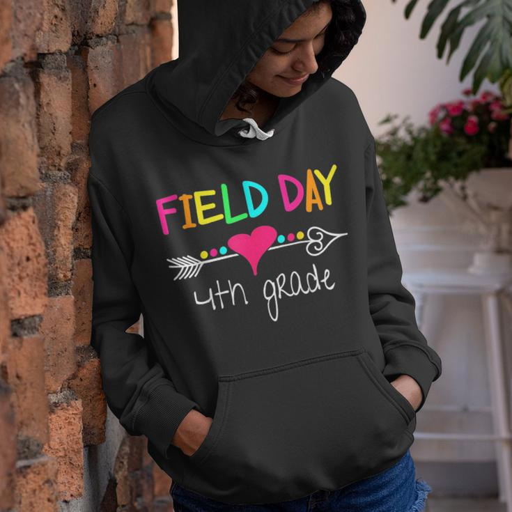 Field Day 2023 4Th Fourth Grade Let The Games Begin Teachers Games Funny Gifts Youth Hoodie