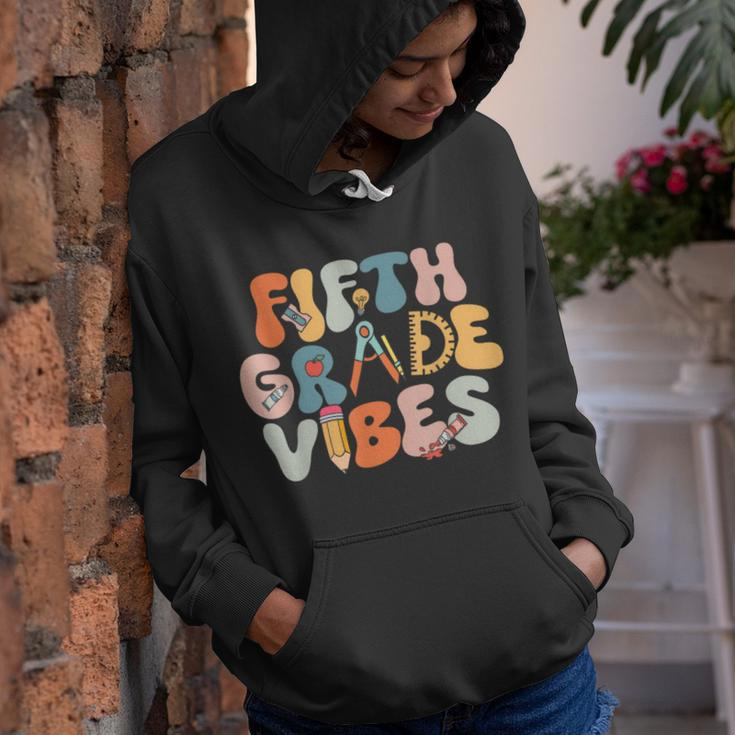 Fifth Grade Vibes - 5Th Grade Team First Day Of School 5Th Gifts Youth Hoodie