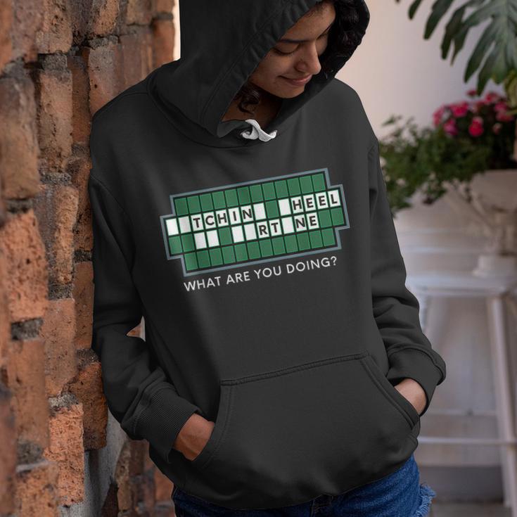 Gift For Wheel And Game Show Lovers Fortune Word Puzzles Youth Hoodie