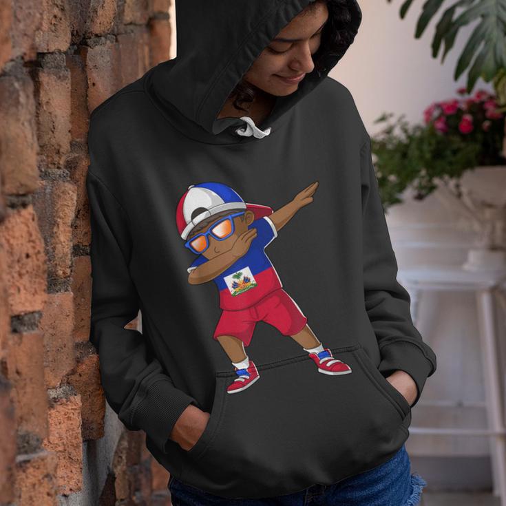 Haitian Boy Haiti Kid Patriotism Roots Heritage Youth Hoodie