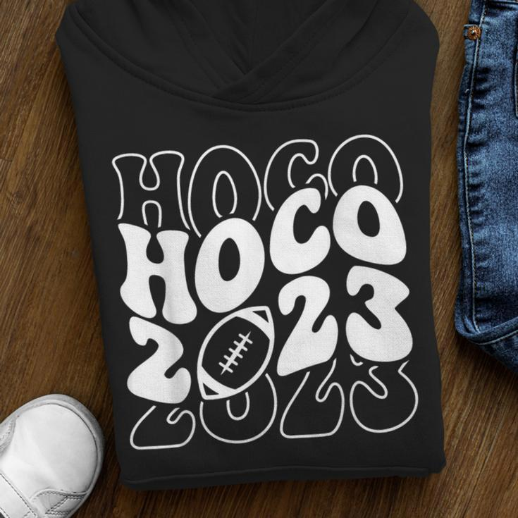 Hoco 2023 Homecoming Retro Wavy Style School Reunion Youth Hoodie