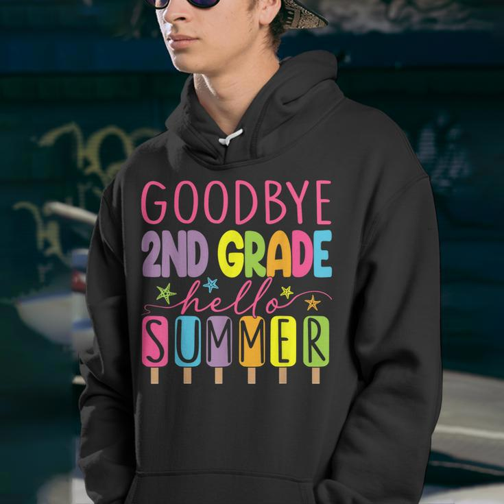 Goodbye 2Nd Grade Hello Summer Last Day Of School Graduation Youth Hoodie