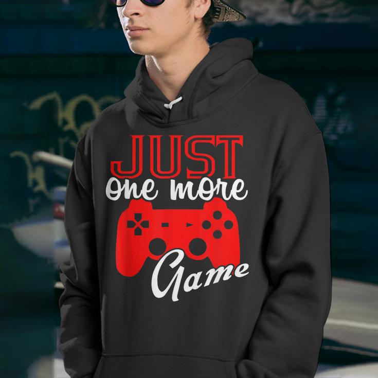 Just One More Game For Gaming Fans And Gamers Youth Hoodie