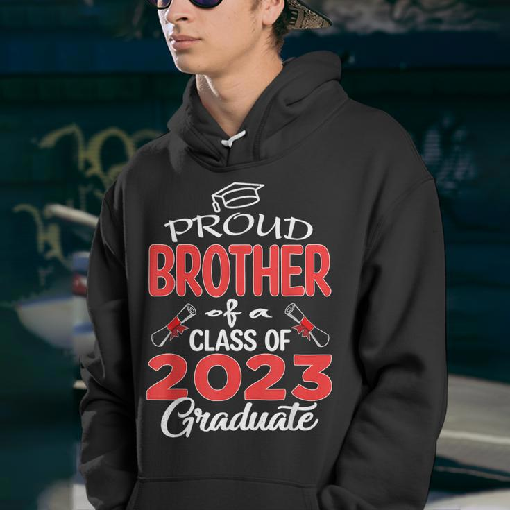Proud Brother Of A Class Of 2023 Graduate Senior 23 Boys Men Youth Hoodie