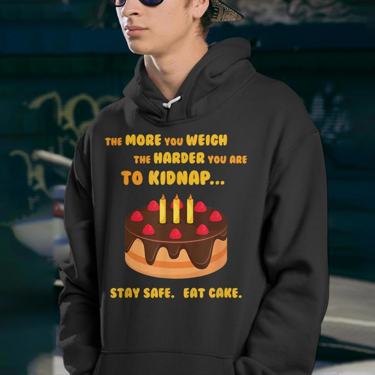 The More You Weigh The Harder You Are To Kidnap Funny Youth Hoodie
