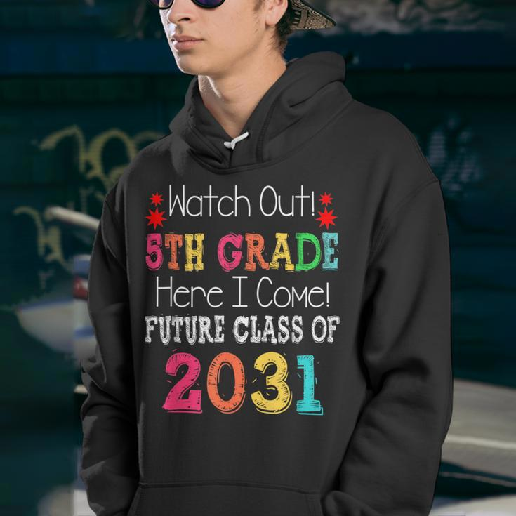 Watch Out 5Th Grade Here I Come Future Class 2031 Youth Hoodie