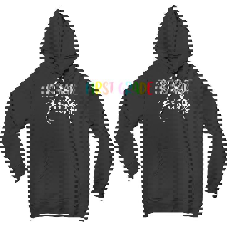 First Grade Vibes 1St Grade Team First Day Of School Teacher Gifts For Teacher Funny Gifts Youth Hoodie