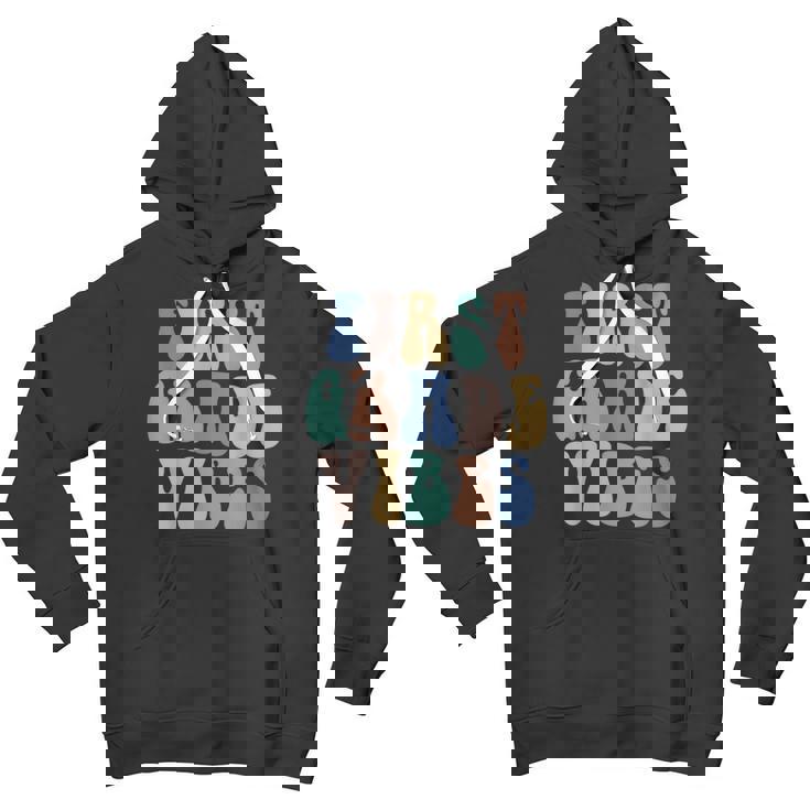 First Grade Vibes 1St Grade Vibes Squad Team Teacher Student Teacher Gifts Youth Hoodie