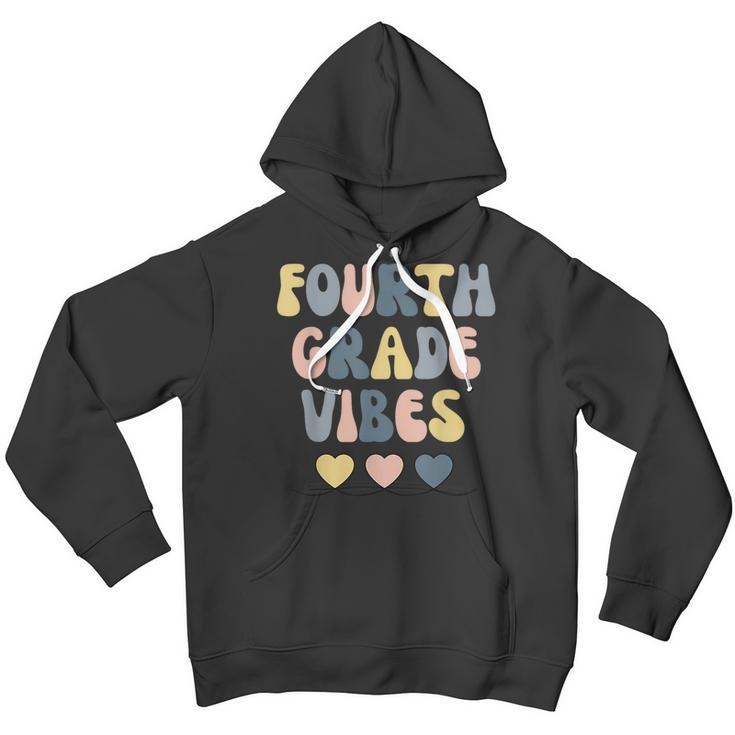 Fourth Grade Vibes 4Th Grade Vibes Squad Team Teacher Teacher Gifts Youth Hoodie
