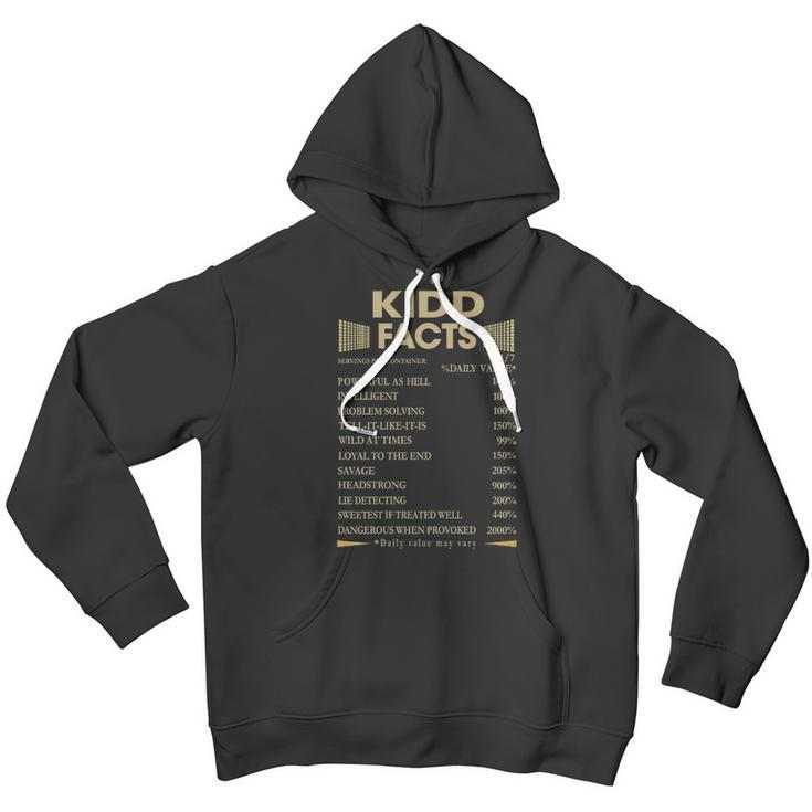Kidd Name Gift Kidd Facts Youth Hoodie