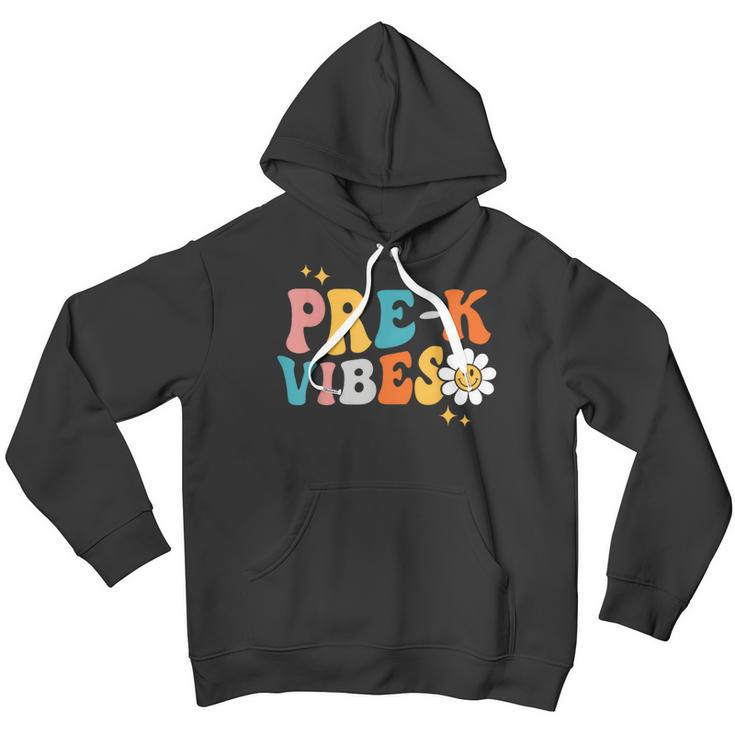 Pre-K Grade Vibes First Day Of School Funny Back To School Youth Hoodie