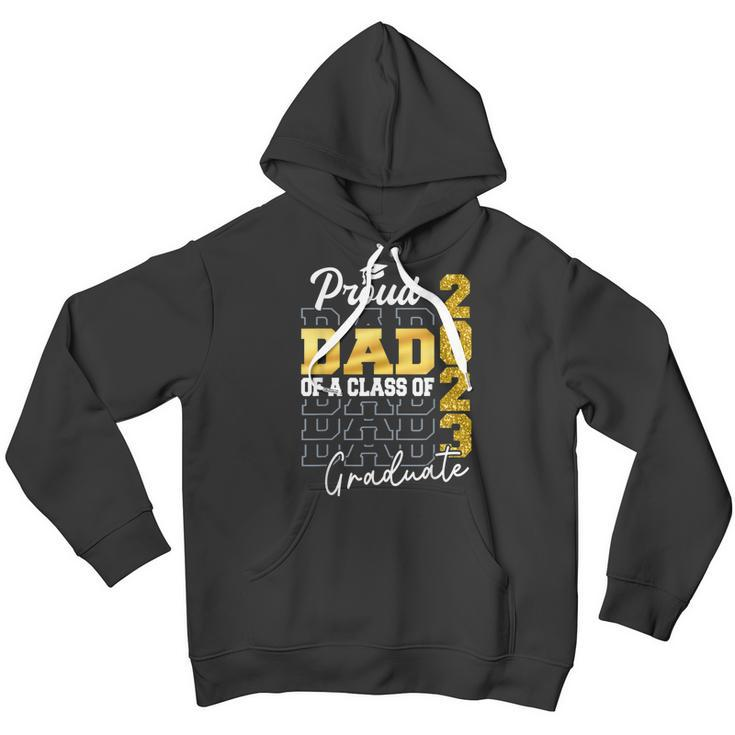 Proud Dad Of A Class Of 2023 Graduate Senior Graduation 2023 Youth Hoodie